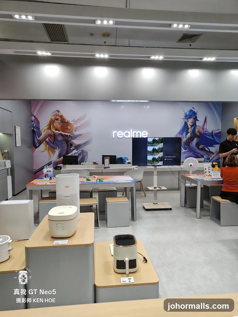 Realme Store Interior