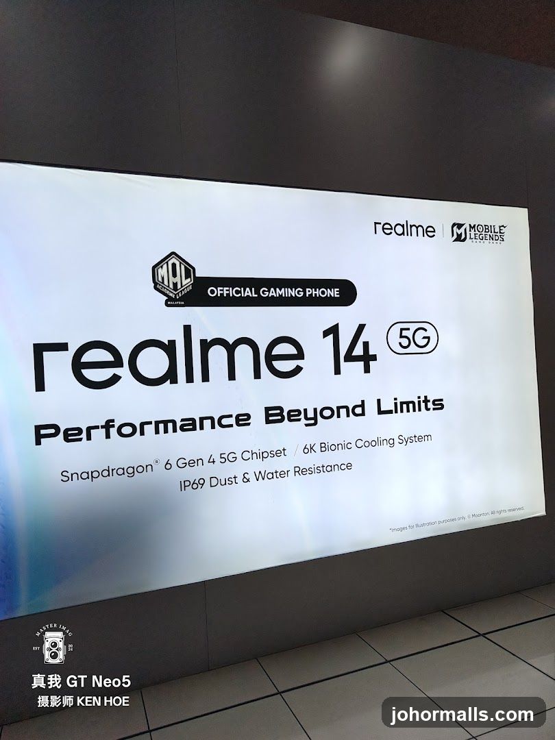 Realme 14 5G Advertisement