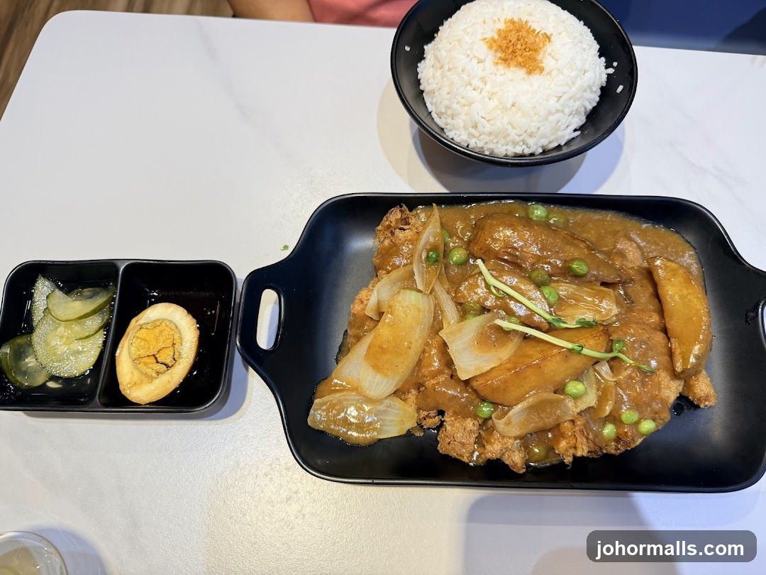 Curry Chicken with Rice