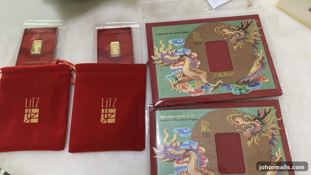 Lunar Legend Series Gold Bars