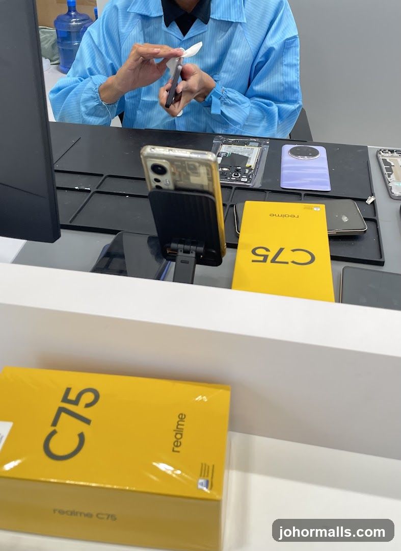 Phone Repair and Packaging