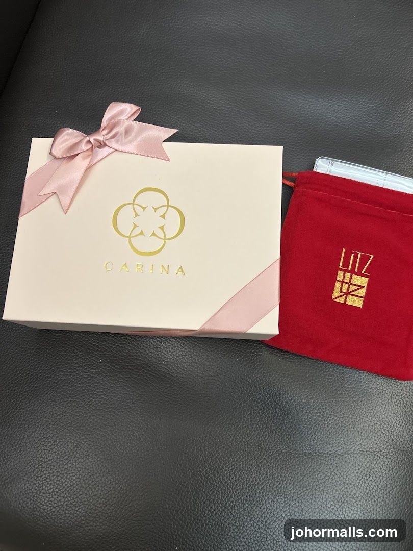 Gift box and pouch