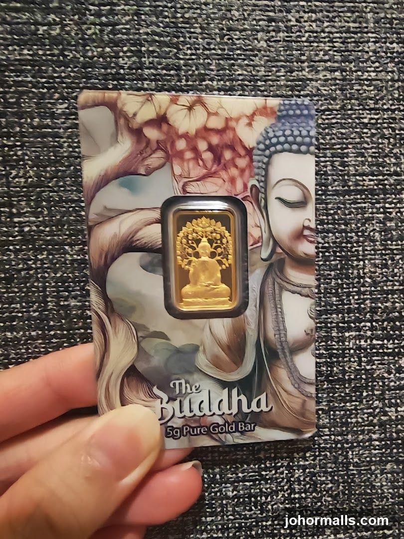 The Buddha 5g Pure Gold Bar
