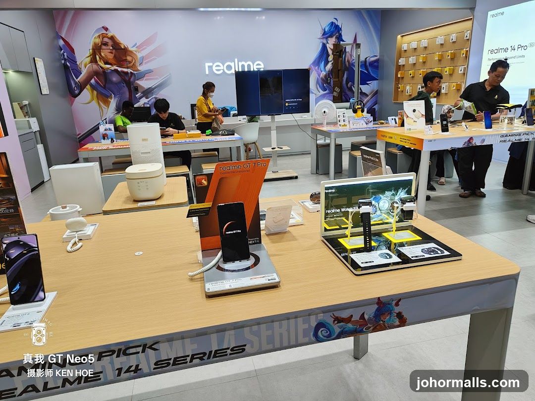Realme Store Display