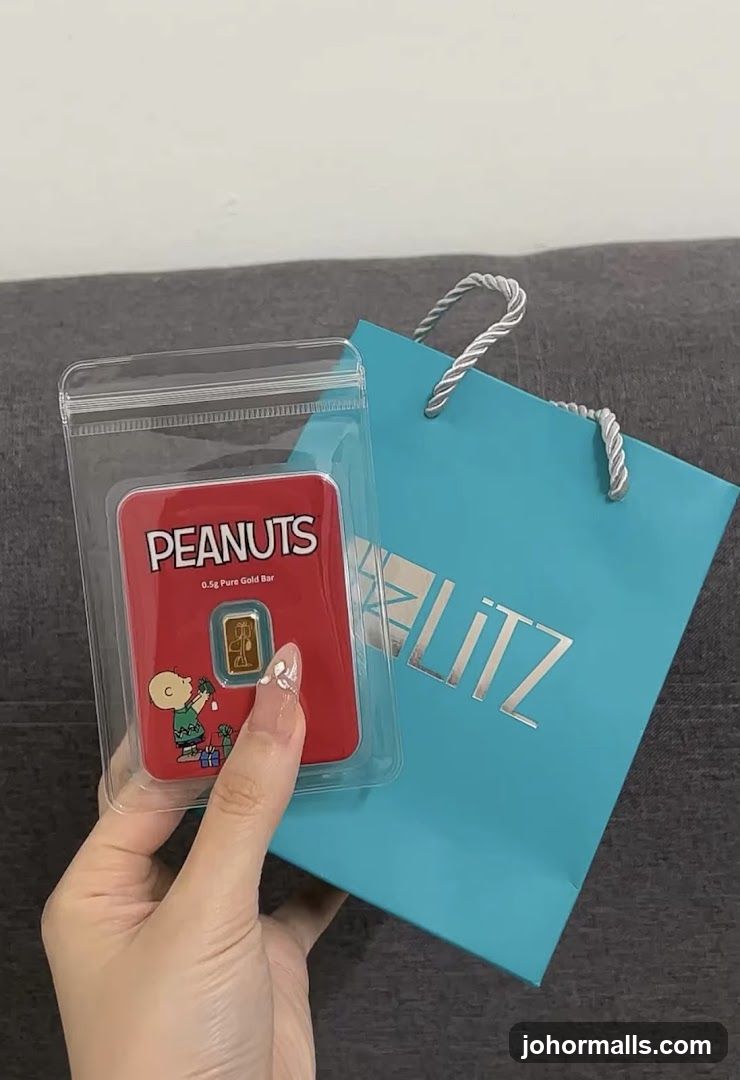 Peanuts Gold Bar