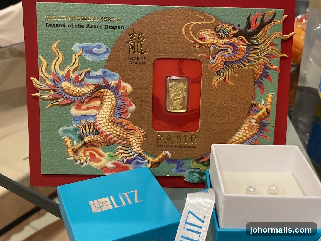 Year of the Dragon Gold Bar