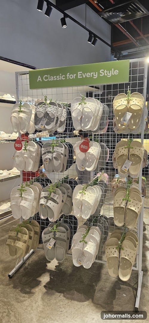 Display of Sandals