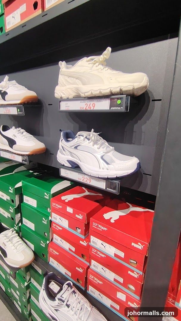 Puma Sneakers Display