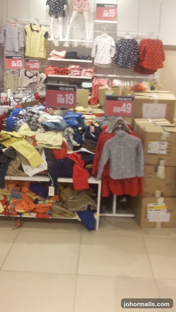 Children's Clothing Display