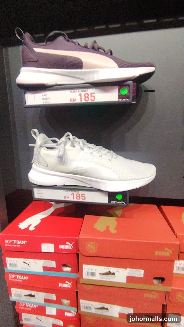 Puma Shoes Display