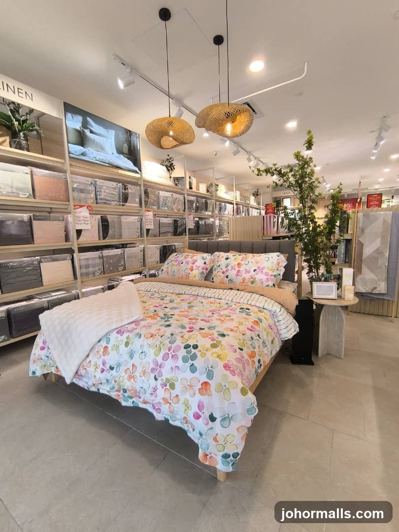 Bedroom Display in a Store