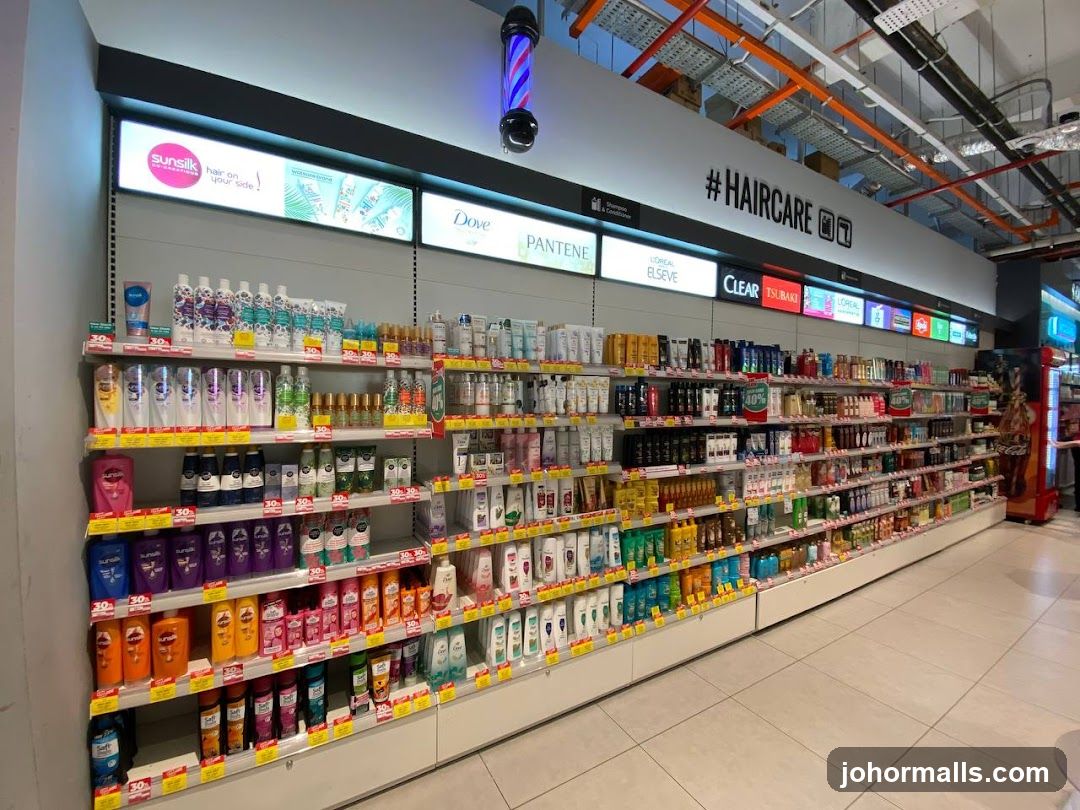 Haircare Products Aisle