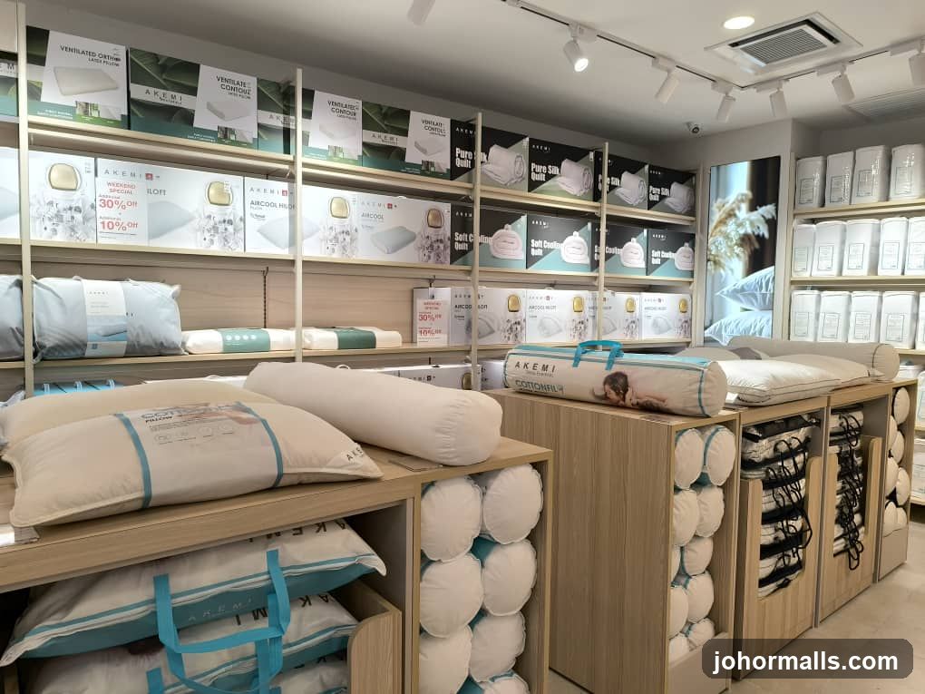 Bedding Store Display