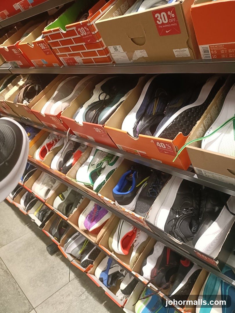 Nike Shoes on Display
