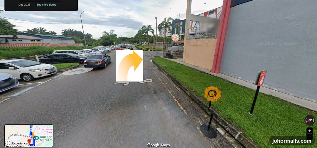 Street View with Parking Lot
