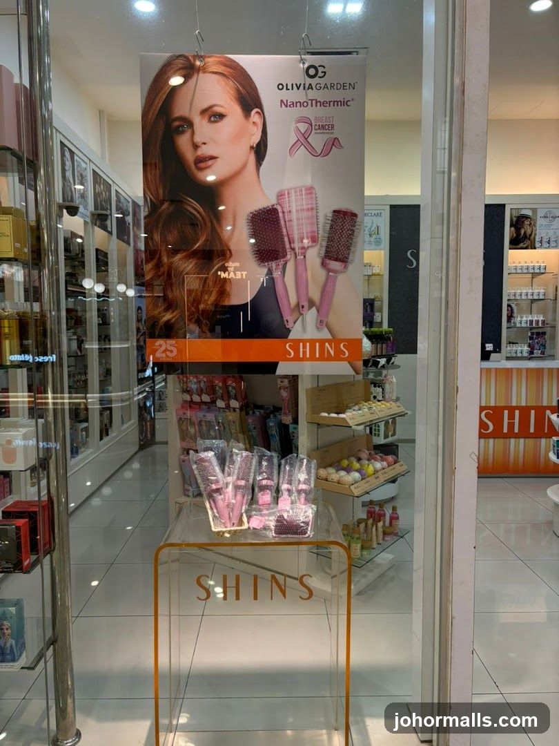 Shins Store Display