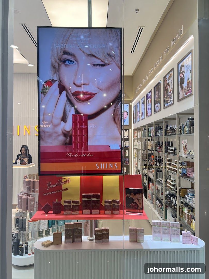 Shins Store Display