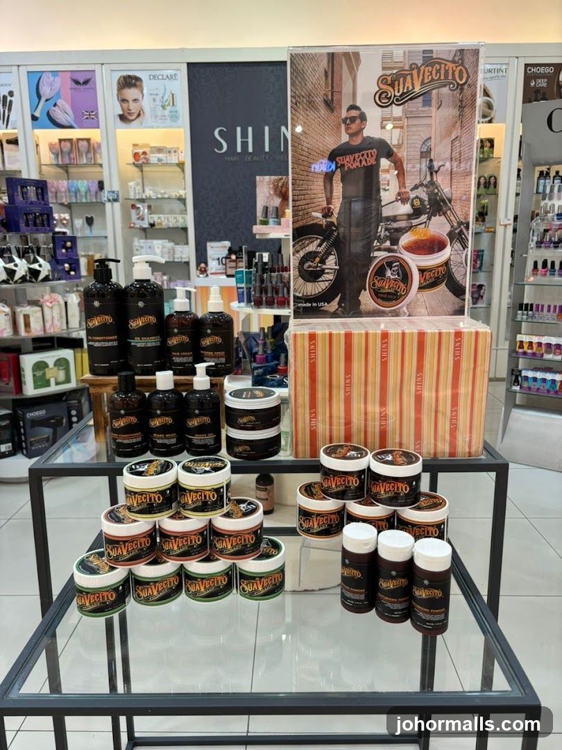 Suavecito Hair Products Display