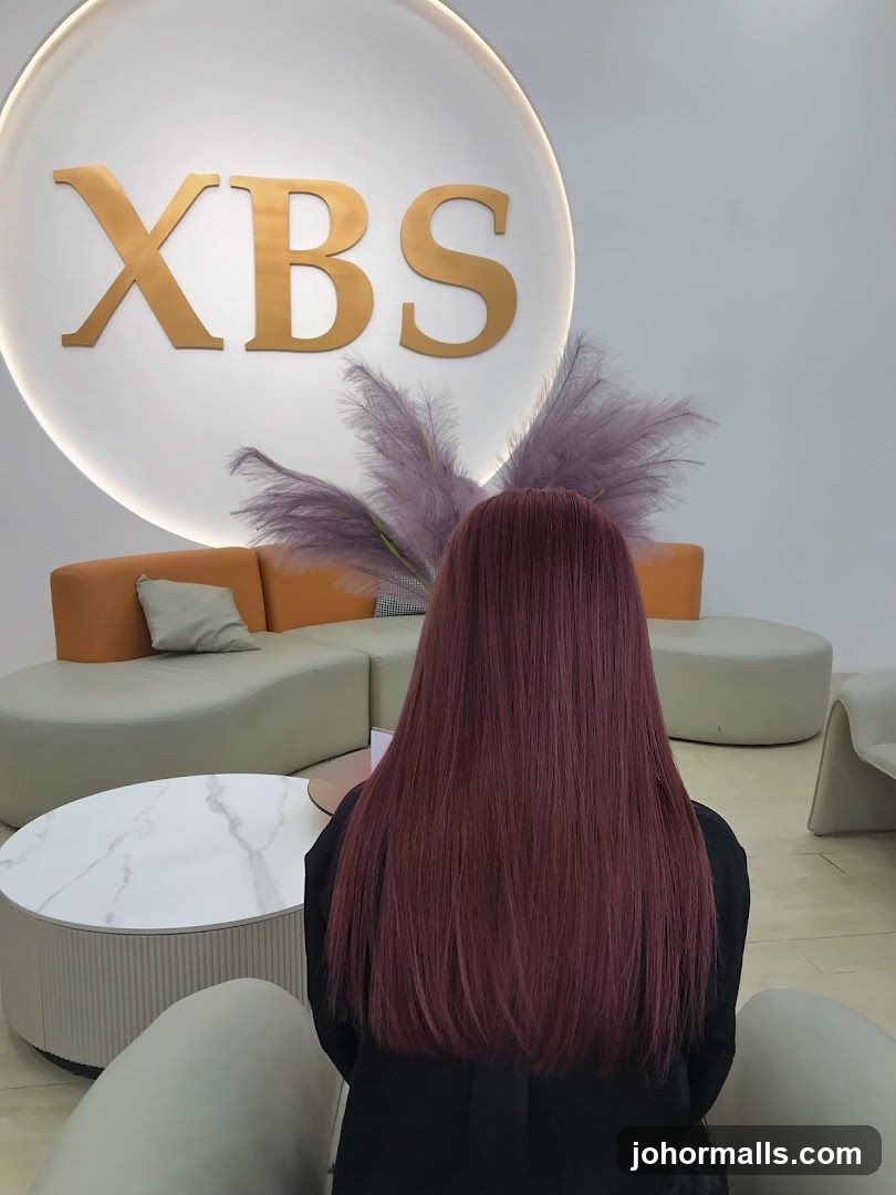 Salon Interior with Client