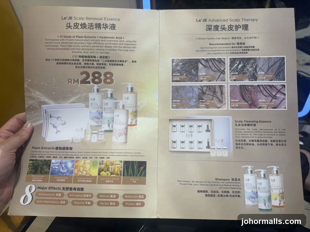 Le'JE Scalp Renewal Essence & Advanced Scalp Therapy