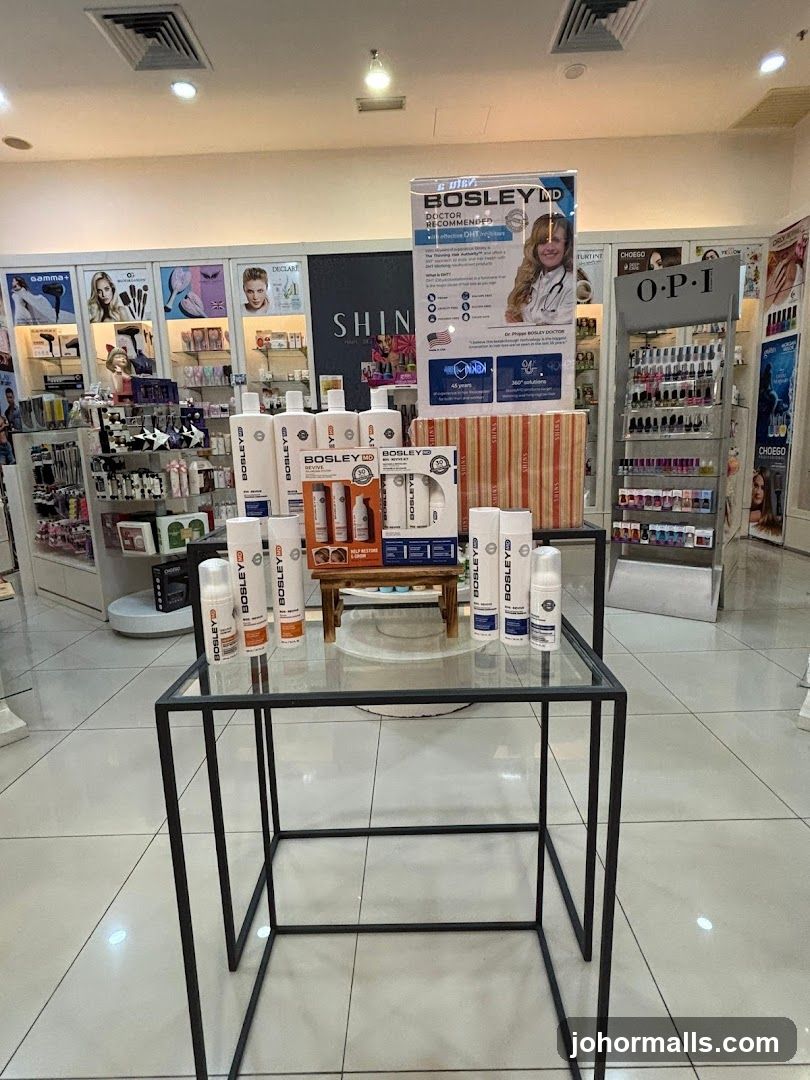 Beauty Products Display