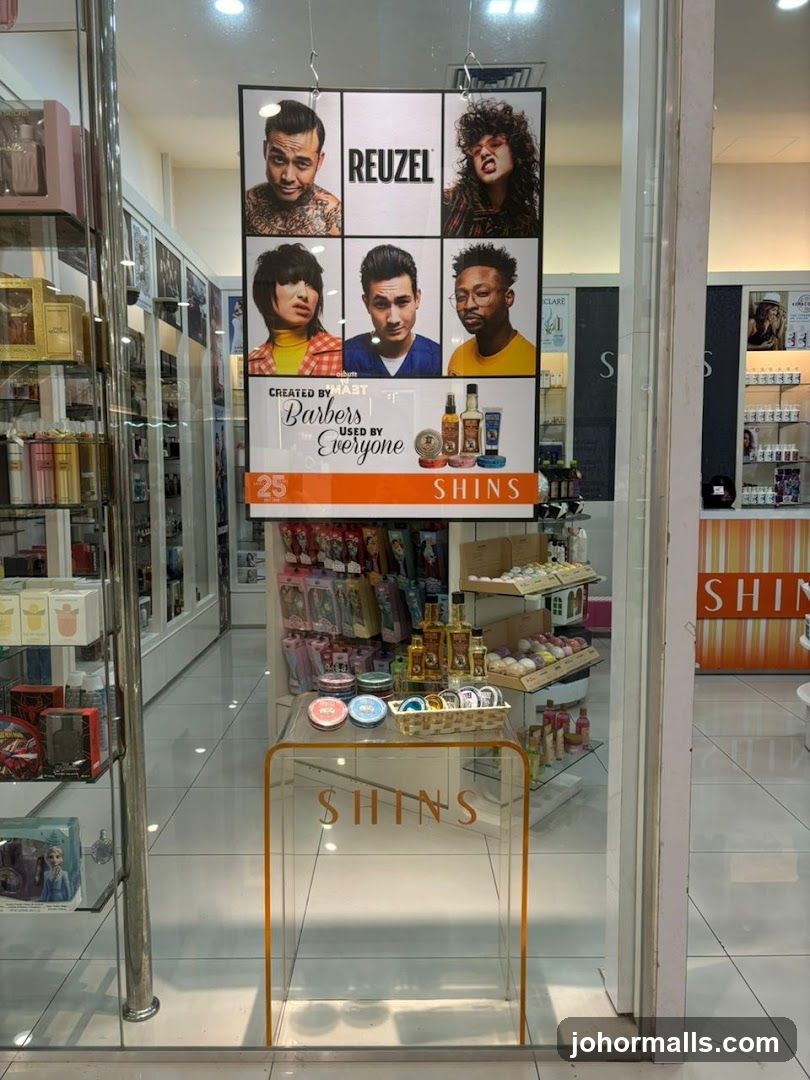 Shins Store Display