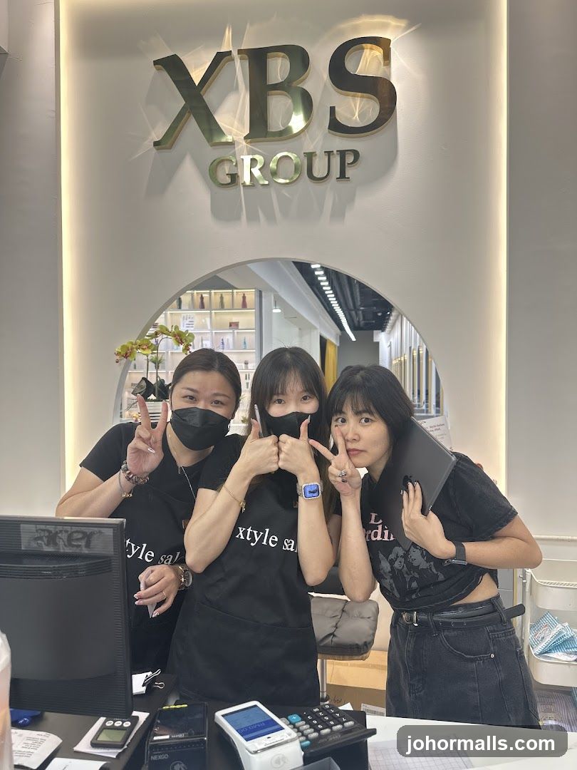 Staff Posing at Counter