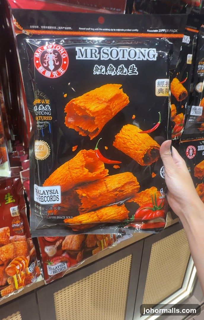 Mr Sotong Crispy Cuttlefish Snack