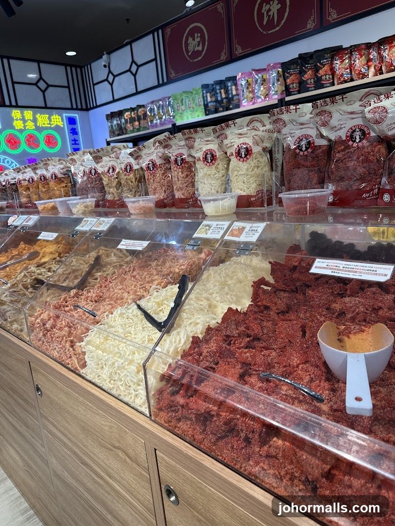 Dried Snacks Display