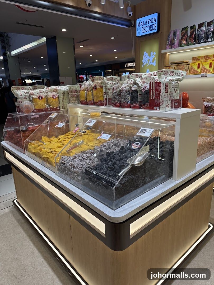 Dried Fruit Display