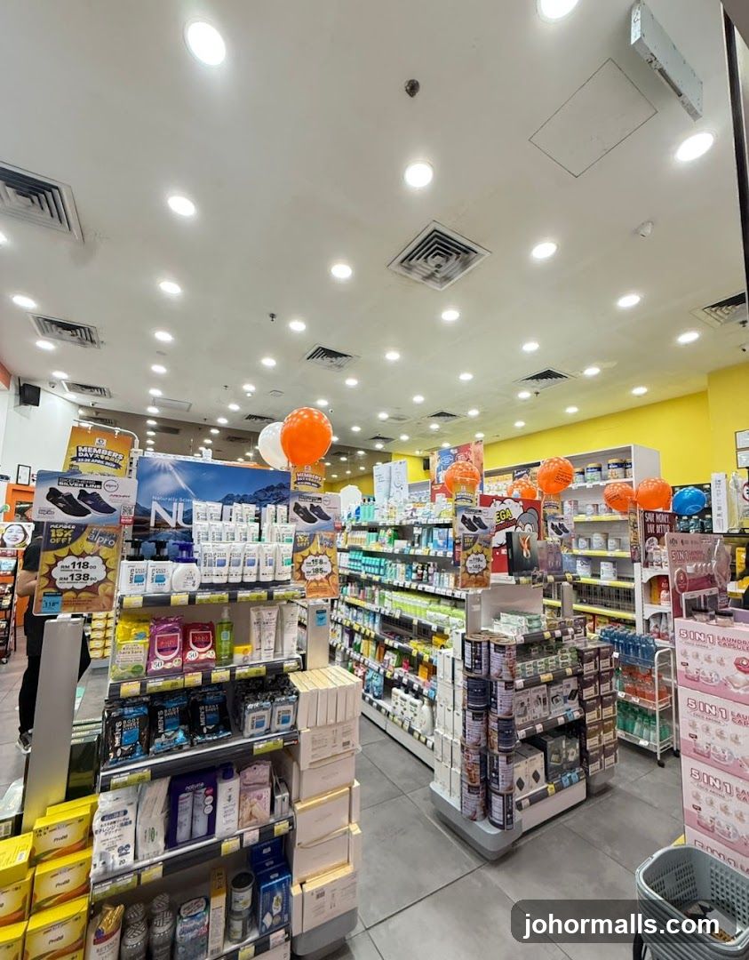 Health and Beauty Store Interior