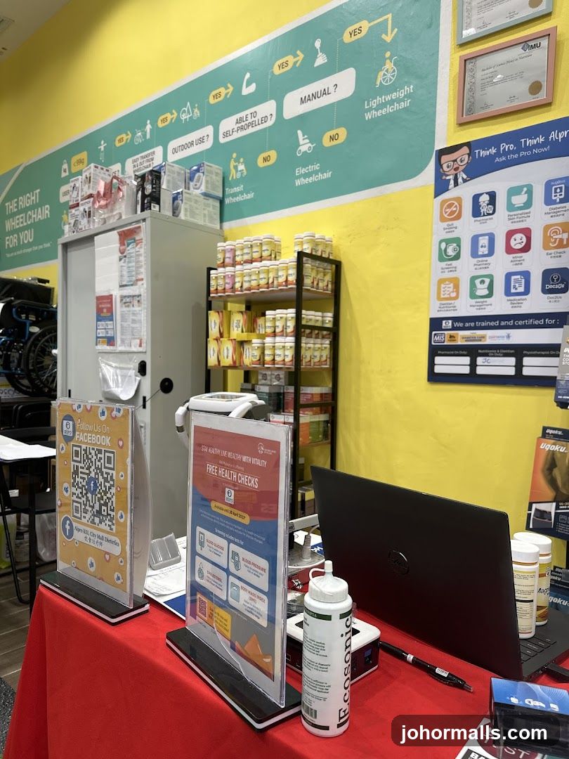 Health and Mobility Store Display