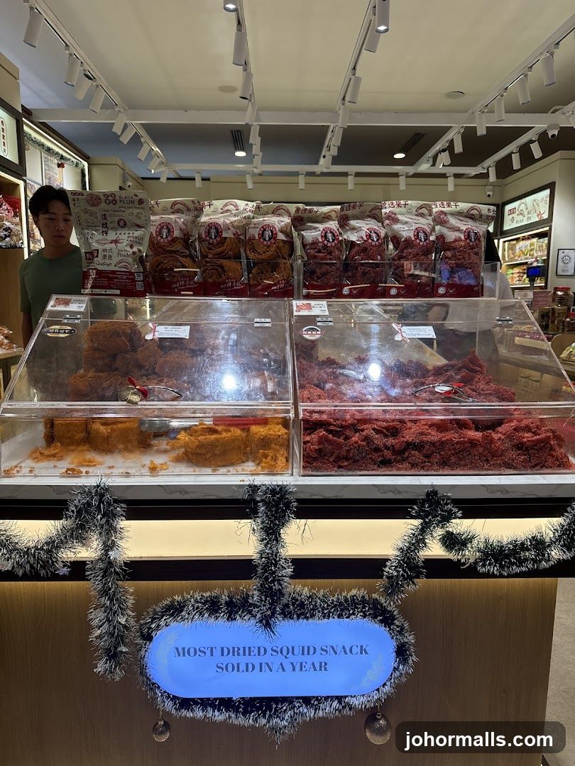 Dried Snacks Display