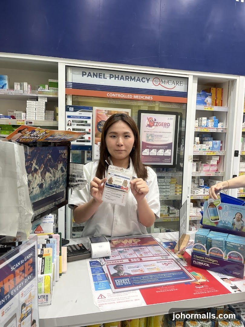 Pharmacy Counter with Staff