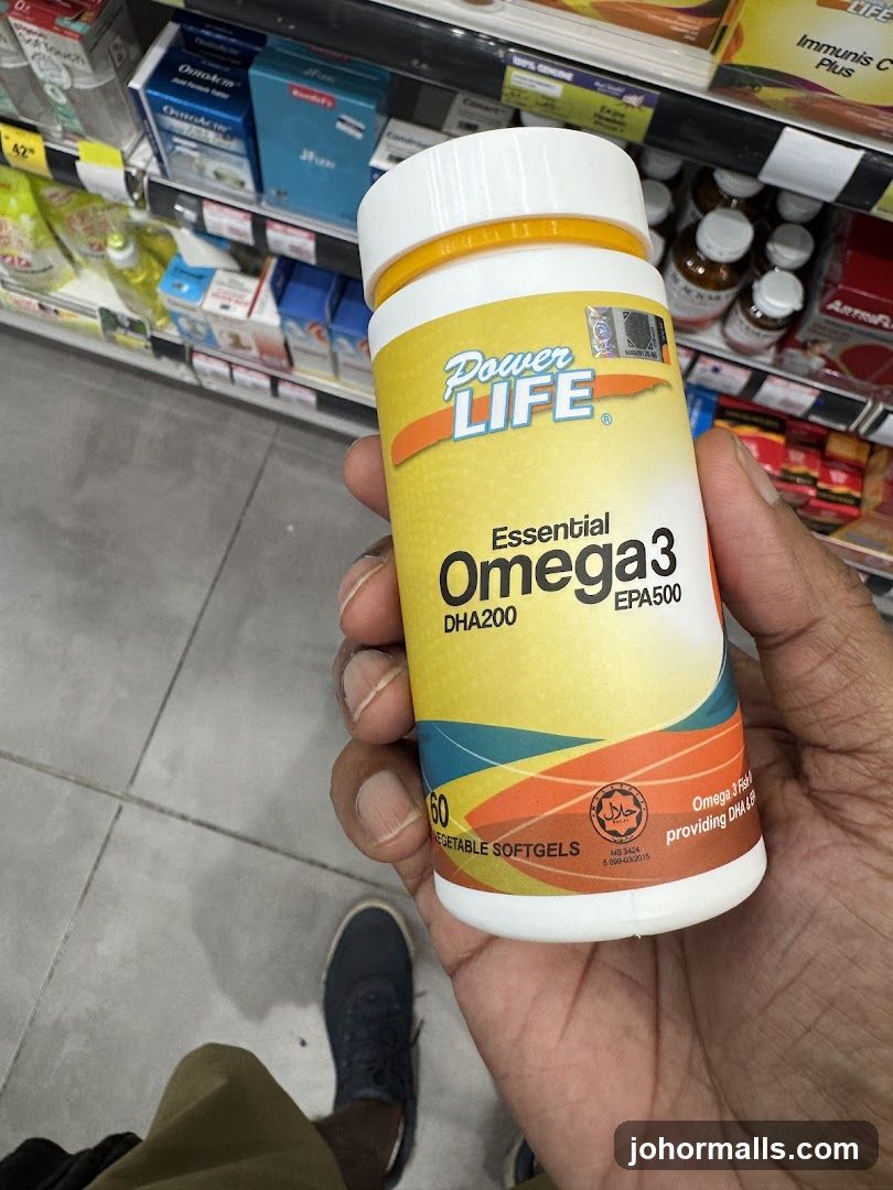 Power Life Essential Omega3 Bottle