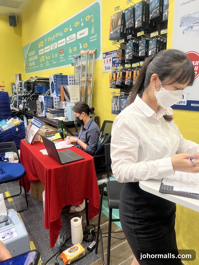 Medical Supply Store Interior