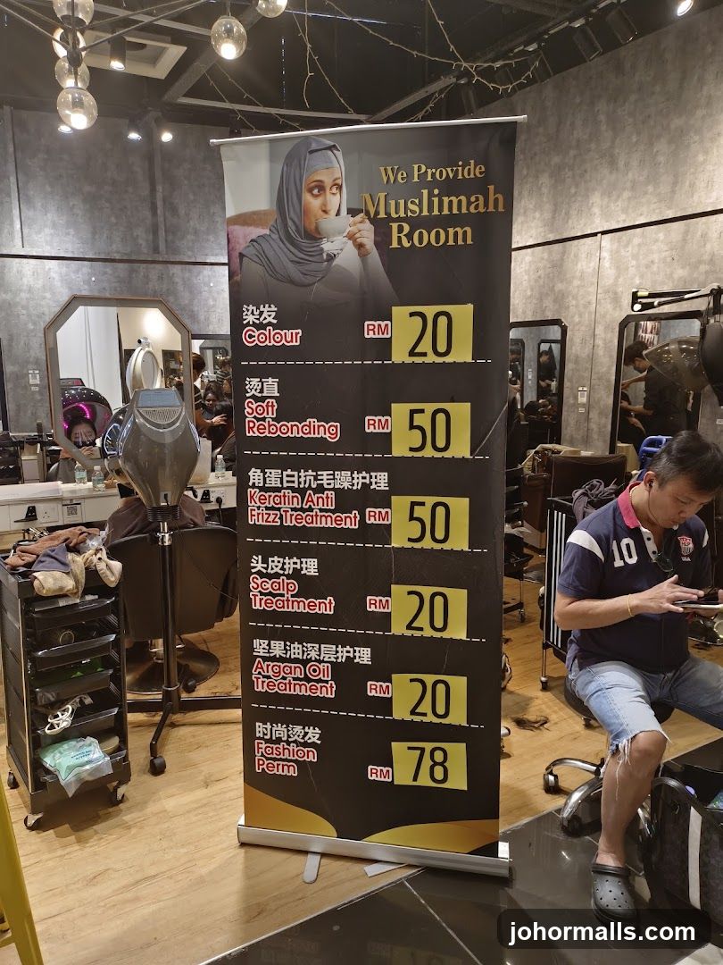 Hair Salon Price List