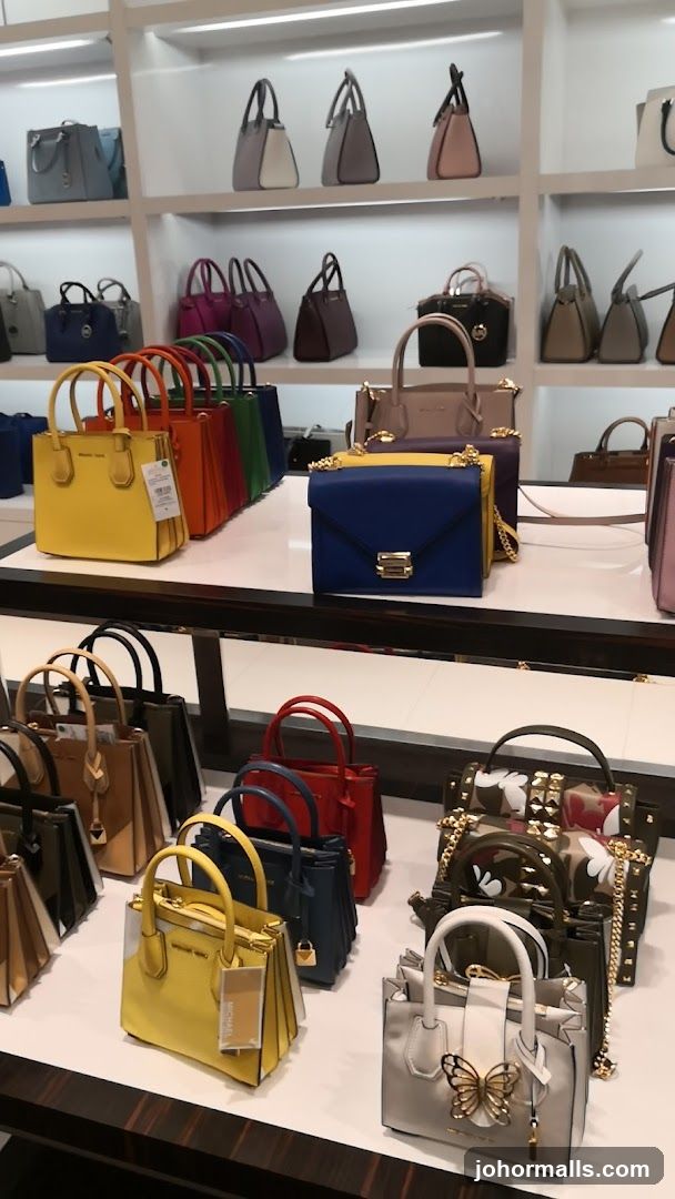 Handbags on Display