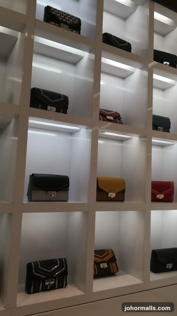Handbags on Display