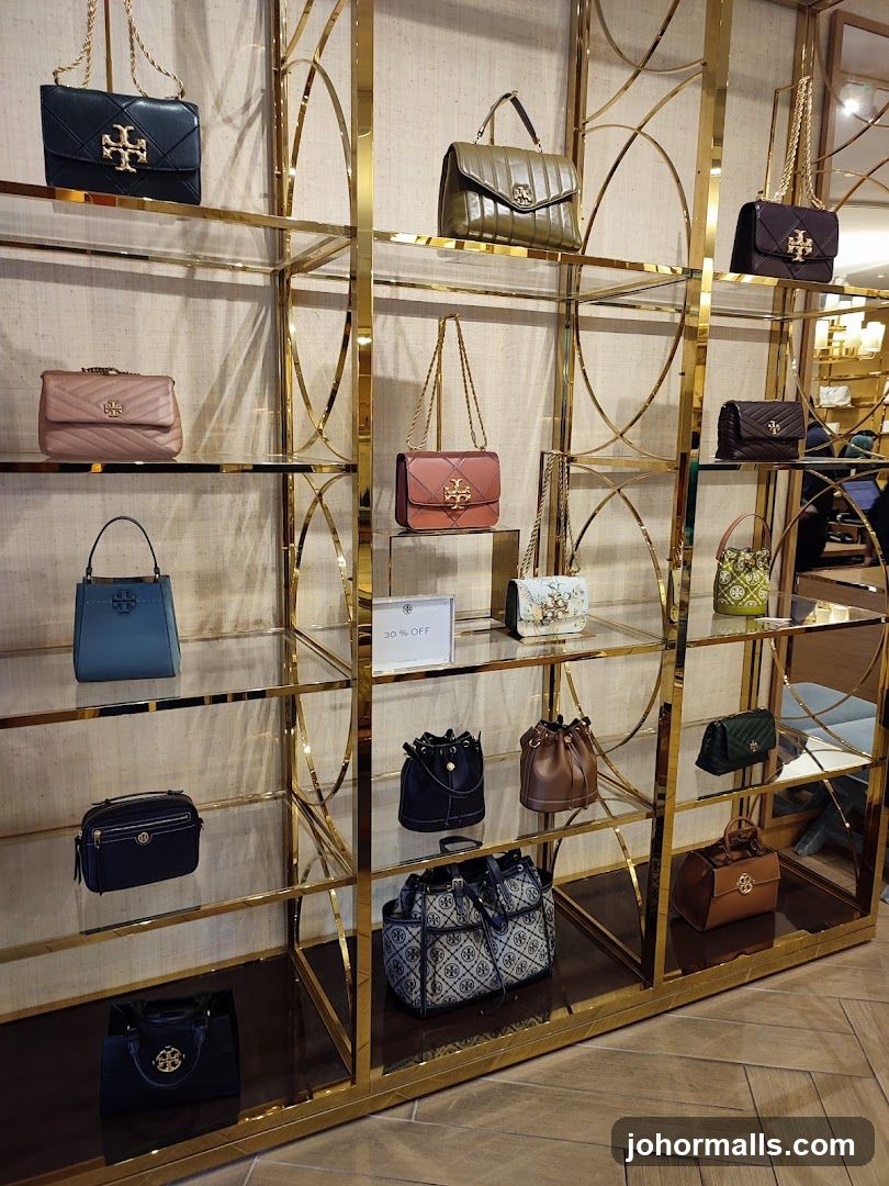 Handbags on Display