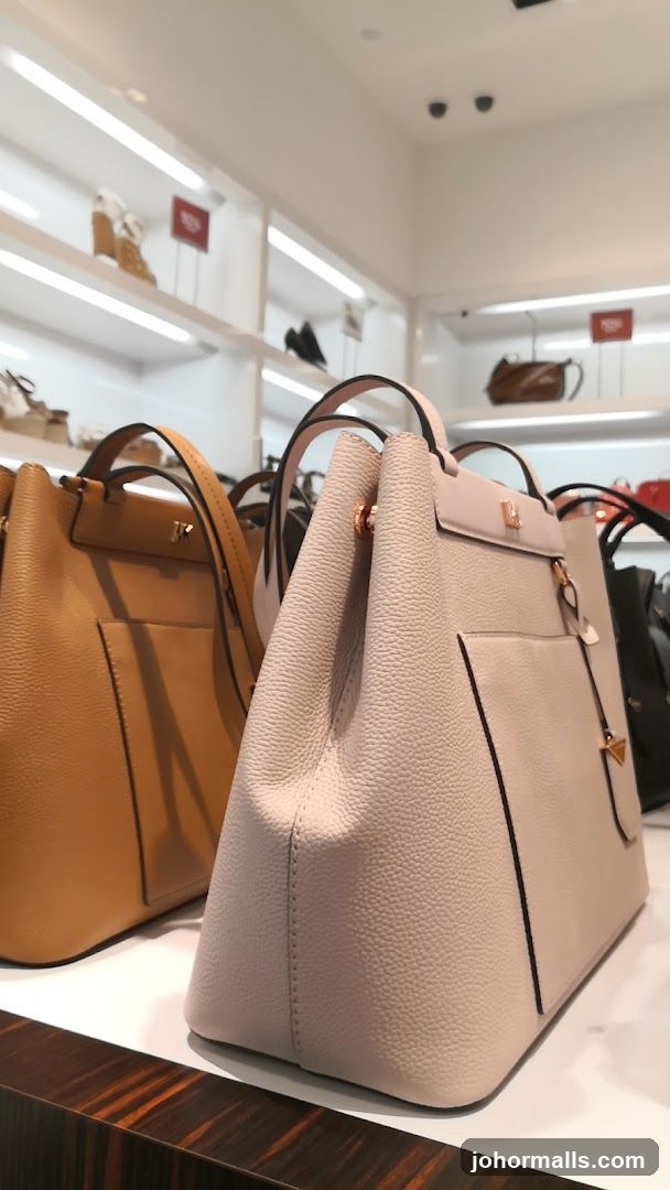 Handbags on Display