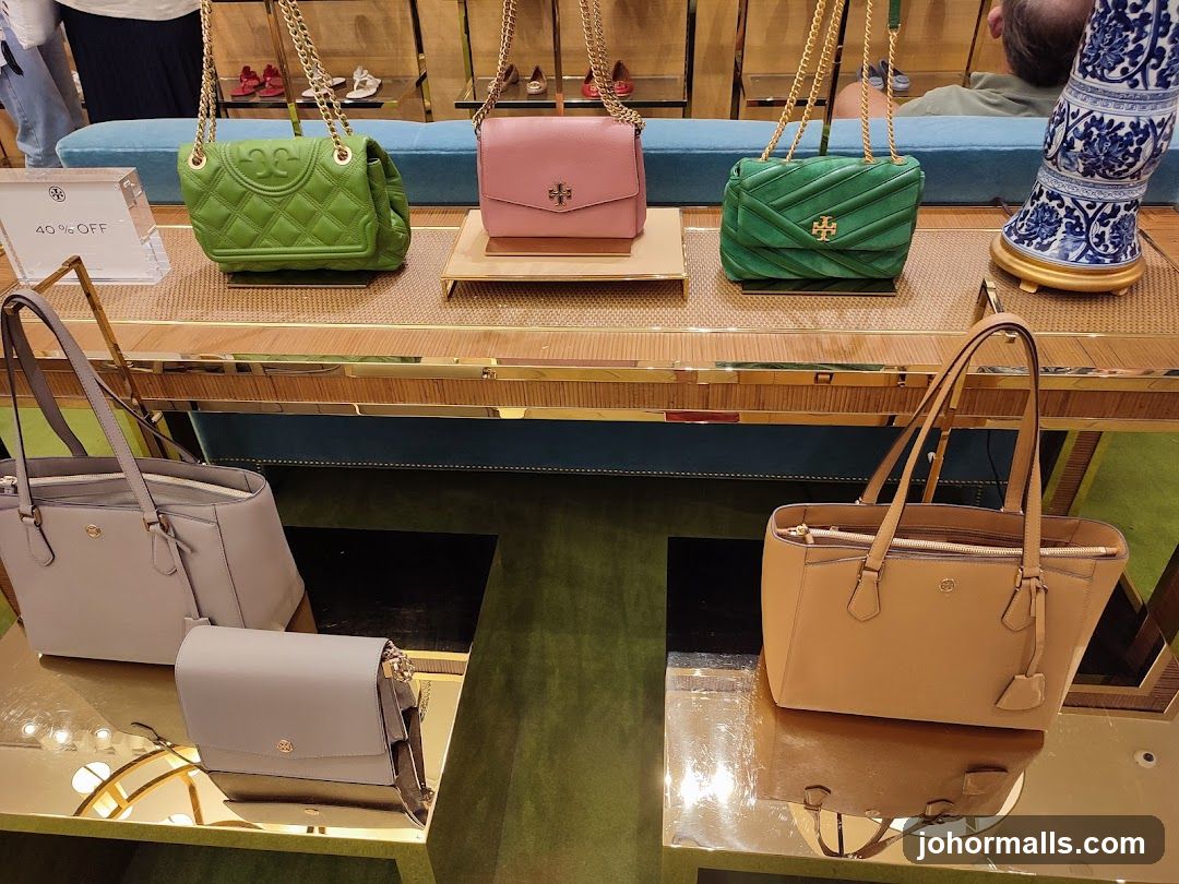 Handbags on Display
