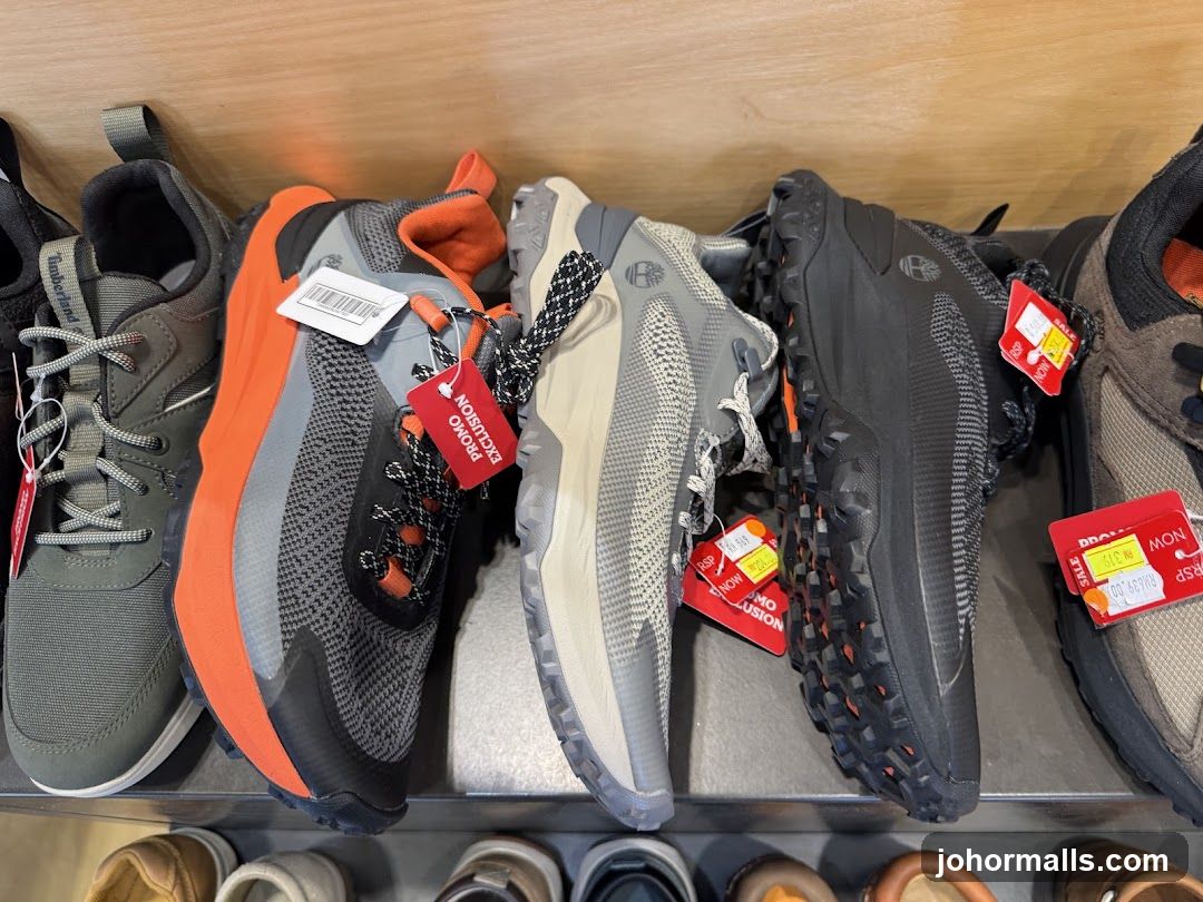 Assortment of Timberland Shoes