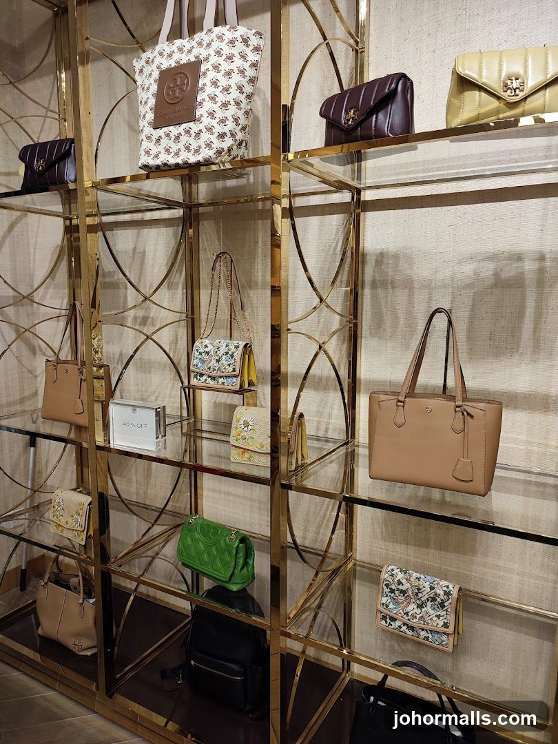 Tory Burch Handbags Display