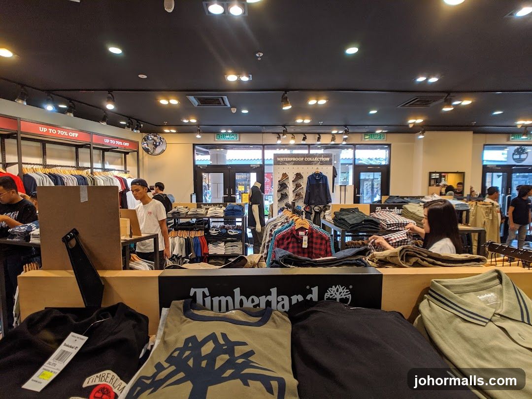 Timberland Store Interior