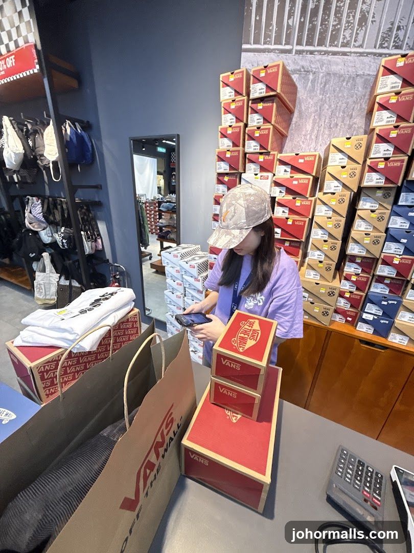 Vans Store Checkout
