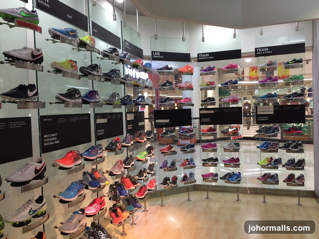 Nike Shoe Display