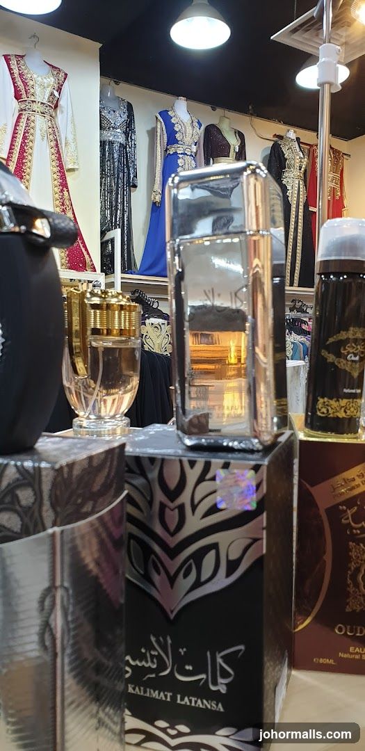 Perfume Bottles and Dresses