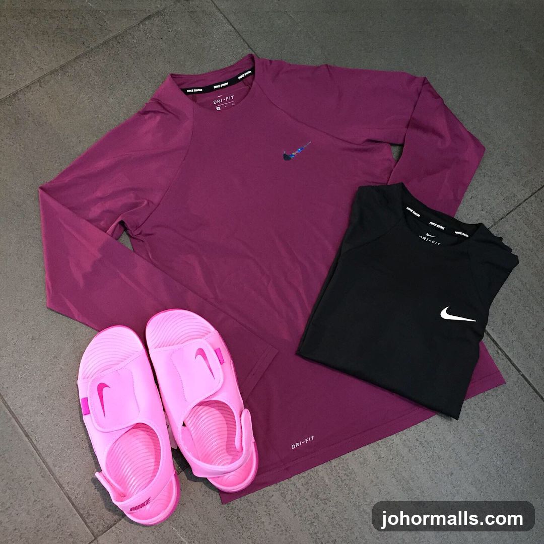 Nike Apparel and Sandals