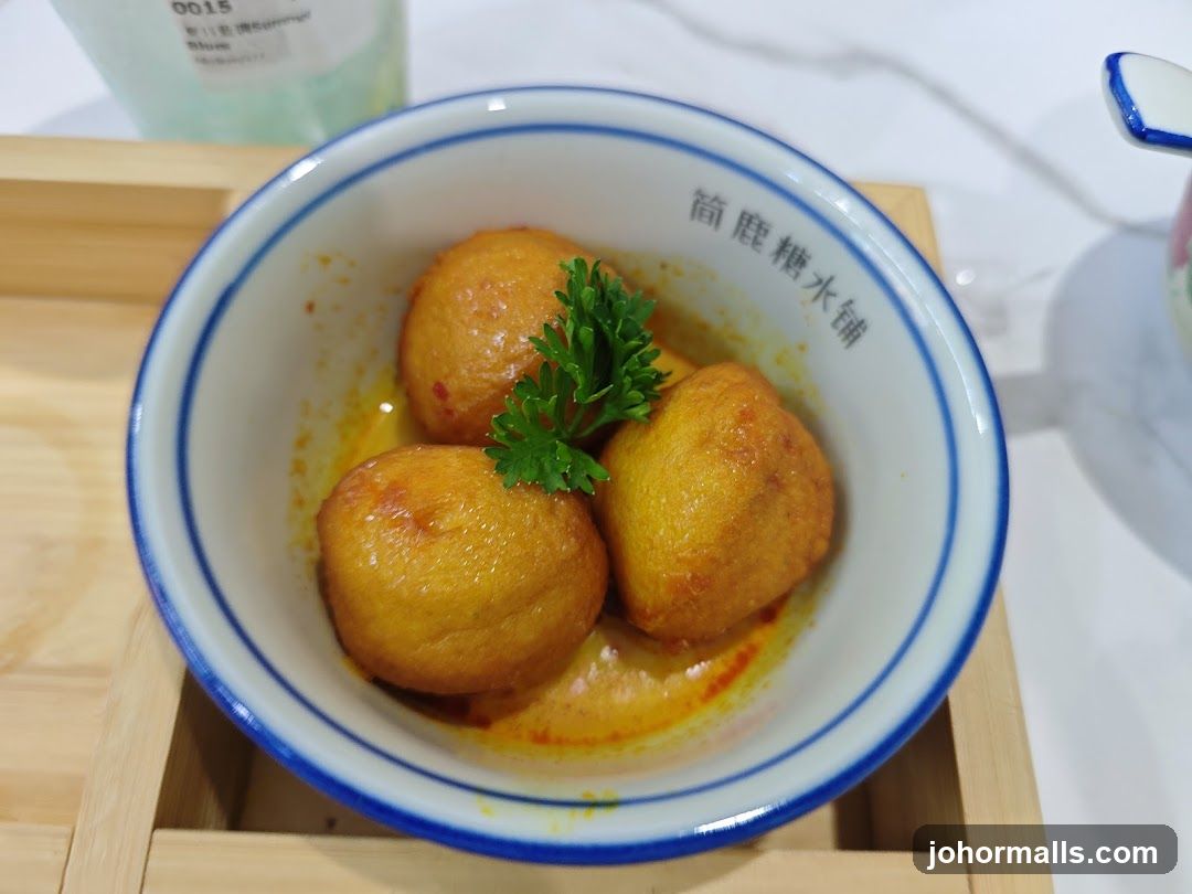 Fish balls in sauce